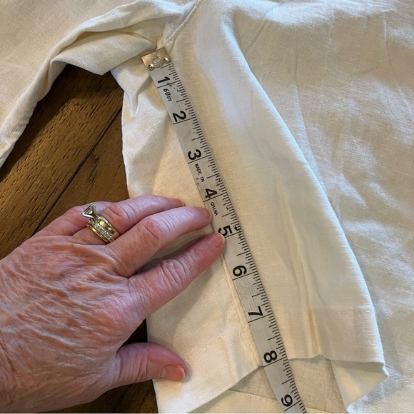 NWT Onia The Stretch Linen Men’s Traveler Short, White, size 30, Casual, Preppy - Picture 15 of 15